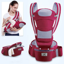 Carregar imagem no visualizador da galeria, Bolsa Canguru Portador de Bebê Multifuncional