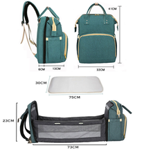 Carregar imagem no visualizador da galeria, Bolsa Maternidade Berço Portátil Dobrável