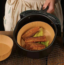 Carregar imagem no visualizador da galeria, Forro de Papel Antiaderente Para Air Fryer
