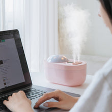 Carregar imagem no visualizador da galeria, STEAM Difusor e Umidificador - Com Projeção de Luzes e Spray Duplo
